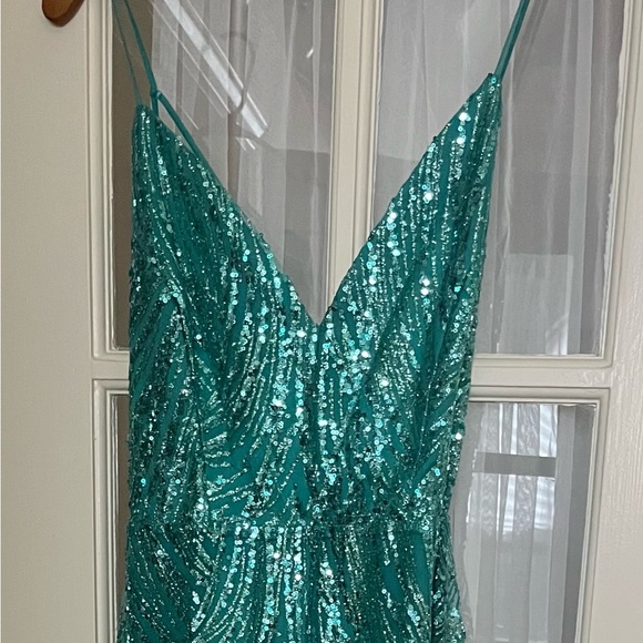 Ariella Blue Gala Dress - Picture 4 of 4